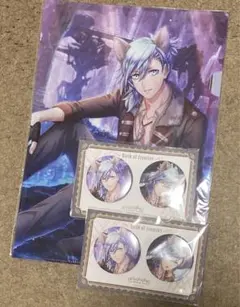 うたの☆プリンスさまっ♪ 美風藍 クリアファイル 缶バッジ セット