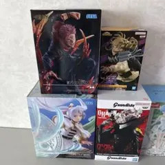 フィギュア、宿儺、フリーレン、トガ、オカるん、レムラム、ルフィ、ベータ、ジュディ