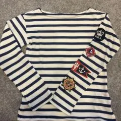 【ポロ ラルフローレン】ボーダー柄 長袖カットソー