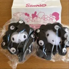 EXPO2025サンリオミャクミャクぬいぐるみM 白黒　キティちゃん　マイメロ