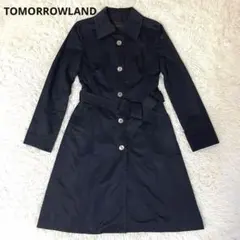 美品 トゥモローランド 定価6.9万 スプリングトレンチコート 2026年最新】TOMORROWLAND レディース トレンチコート・スプリング