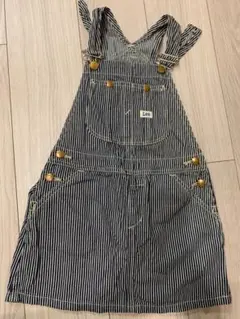 Lee ストライプ オーバーオール 120cm