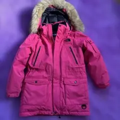 THE NORTH FACE ピンク ダウンコート 130