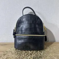 cat in the closet 牛革クロコ型押し　バッグ　リュック