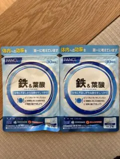 ファンケル 鉄&葉酸 約30日分 60粒 2袋のサムネイル