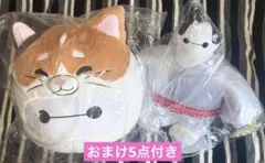 ハッピーくじ　ベイマックス　ラストワン賞フェイスぬいぐるみ　A賞BIGぬいぐるみ