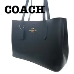 COACH　コーチ トートバッグ 　ハンドバック　ブラック　A4 　肩掛　レザーのサムネイル