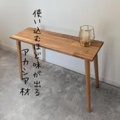 木製サイドテーブル コンソールテーブル ガーデニング棚 ベンチ - メルカリ