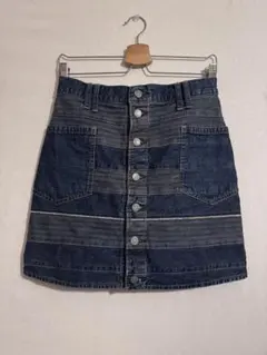 【HYSTERIC GLAMOR】スクラッチAラインスカート 27inch