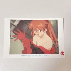 エヴァンゲリオン 限定 レトロ ポストカード アスカ