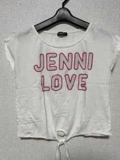 JENNI LOVE アイボリー Tシャツ 前結び