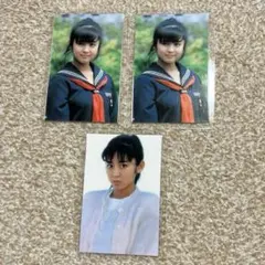 斉藤由貴　写真カード3枚セットのサムネイル