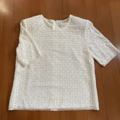 美品　アクアスキュータム 総レース半袖