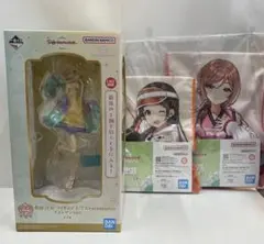 アイドル学園マスター　一番クジ　ラストワン賞　藤田ことねフィギュア、E賞　未開封