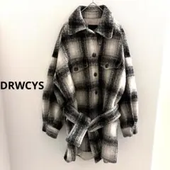 DRWCYS ドロシーズ チェックシャギー コート ベージュのサムネイル