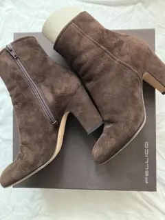 【サイズ35】PELLICO ブラウン スエードブーツ