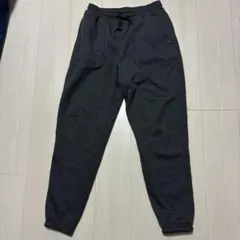 グレー ジョガーパンツ フリース裏地