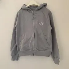 Bonpoint フード付きパーカー　グレー　10
