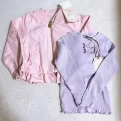 マジョリカ　ブルゾン　カットソー　セット　100