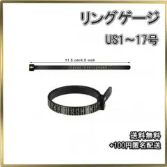 ☆リングゲージ サイズ測定 US規格1～17号 リング サイズ 測定