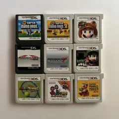 ニンテンドーDS 3DS マリオシリーズ ソフト9本セット