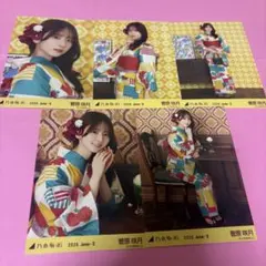 乃木坂46 菅原咲月 生写真 浴衣 2026 座りヨリ レアポ コンプ - メルカリ