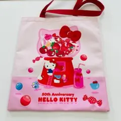 【HELLOKITTY】　サンリオくじ50thANNIVERSARYトートバッグ