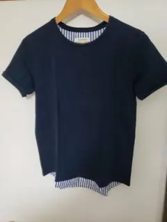 GLOBAL WORK Tシャツ　メンズSサイズ　重ね着風