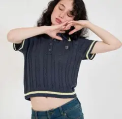 Tinajojun サマーポロニット