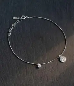 シルバー925 ユニセックス アンクレット