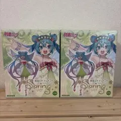 初音ミク フィギュア 3rd season Spring ver. 2点