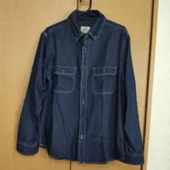 GHETTO ヘビーデューティー デニムシャツM