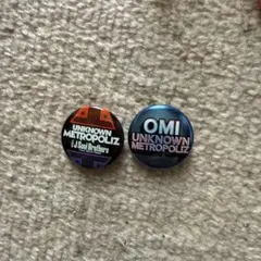UNKNOWN METROPOLIZ 登坂広臣ミニ缶バッジ 2個セット