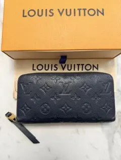 ルイヴィトン　アンプラント　ジッピーウォレット　マリーヌルージュ