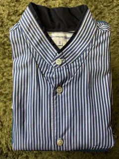 COMME des GARCONS HOMME 紺BDシャツ背面CdGHロゴ COMME des GARCONS HOMME 紺BDシャツ背面CdGHロゴ - メルカリ