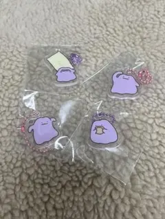 ポケモン メタモンのシークレットカプセルマンション チャーム 4つセット