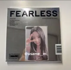LESSERAFIM ウンチェ FEALESS powerstation 特典