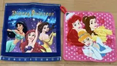 ディズニー プリンセス ループタオル ハンドタオル ハンカチ タオル 日本製