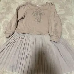 メゾピアノ、ワンピース、ピンク、120cm