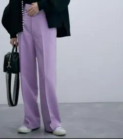 ADAM ET ROPE’アダムエロペ　サステナブル　ワイドスラックス