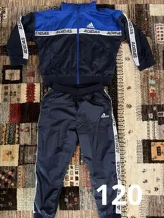 adidas ウインドブレーカー上下セット120