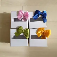 結婚式　カラー当て　リボン付きギフトボックスセット　ウェディング