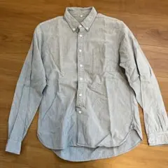 MUJI LABO 長袖コットンボタンダウンシャツ