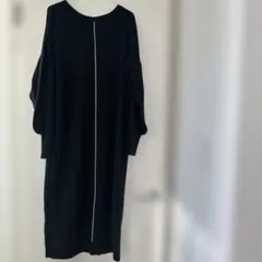 OTOHA PLUS 黒 長袖ニットワンピース　2way 新品