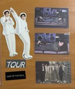 BTS MAP OF THE SOUL TOUR ステッカー BE グク トレカ
