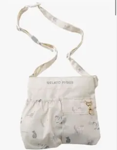 ジェラピケ　ジェラート ピケ＆クラシコ ショルダーバッグ 猫