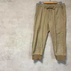 チャオパニック　七分丈パンツ　ウエストゴム　チノパン　綿混　コットン　春夏