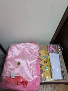 プリンセスドレス 150 コスプレ セット キッズ