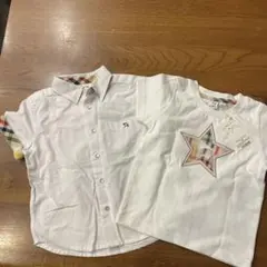 Arnold palmer ホワイトボタンダウンシャツとTシャツセット