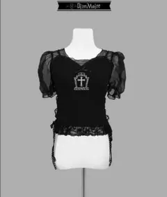 DimMoire Gothicチュールトップス ホワイト Dimmoire Gothicチュールトップス - メルカリ